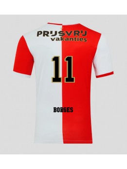 Billige Feyenoord Goncalo Borges #11 Hjemmedrakt 2025-26 Kortermet